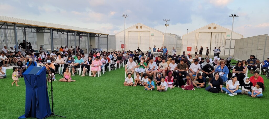 Sant'Egidio's summer in the refugee camps in Cyprus ended with the ‘Dying of Hope’ prayer